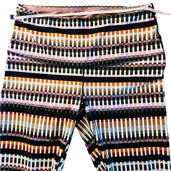 PRANA Women’s Colorful Abstract Geometric pattern Leggings Size Large - Picture 7 of 10